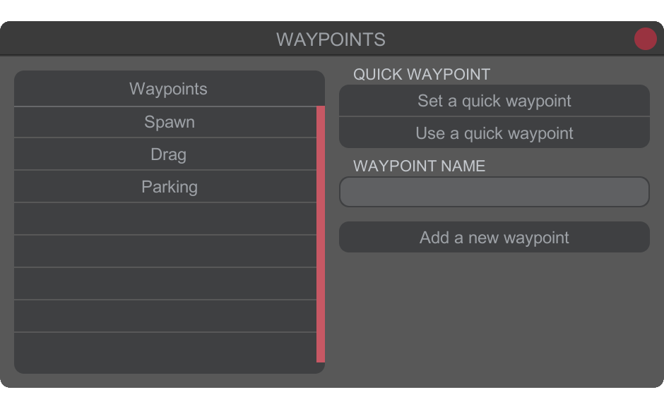 waypoints